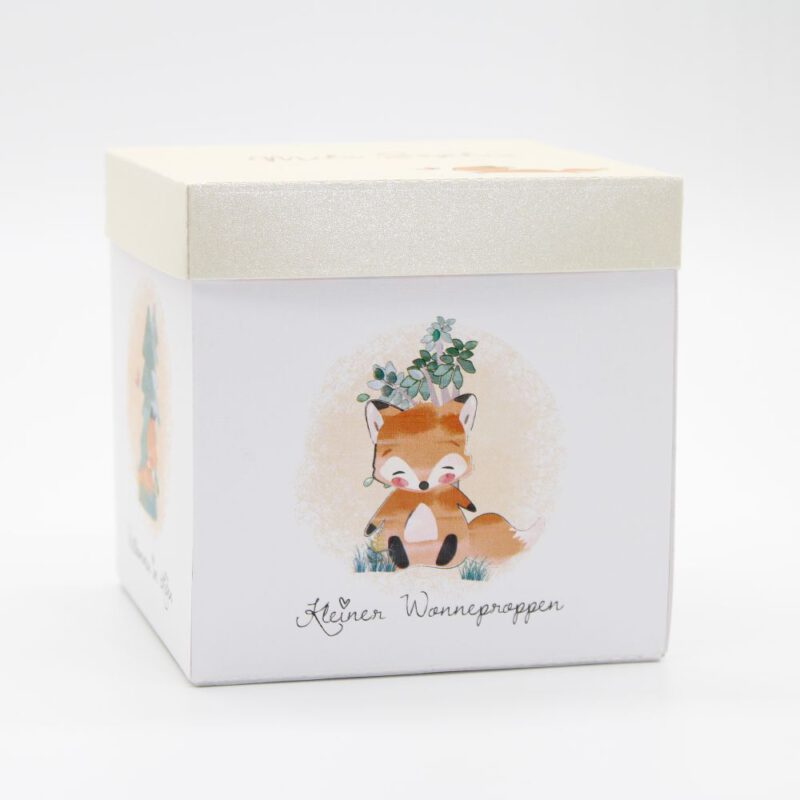 Explosionsbox Fuchs zur Geburt
