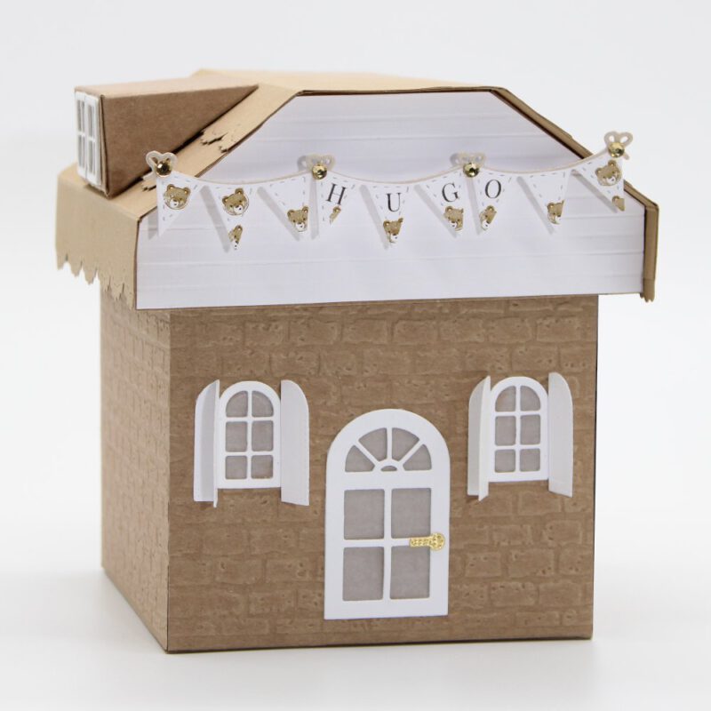 Explosionsbox Haus zur Geburt