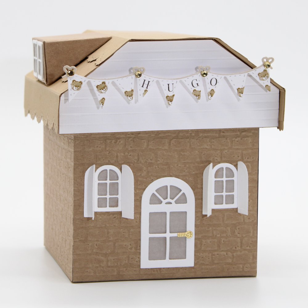 Explosionsbox Haus zur Geburt
